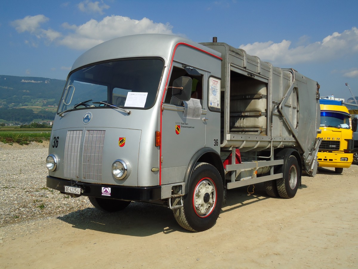 (146'634) - Stadt, Bern - Nr. 36/BE 4225 U - Saurer am 31. August 2013 in Niederbipp, Saurertreffen