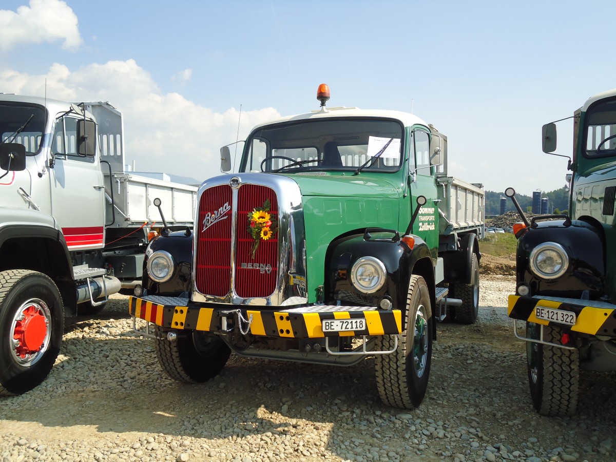 (146'675) - Sommer, Zolbrck - BE 72'118 - Berna am 31. August 2013 in Niederbipp, Saurertreffen
