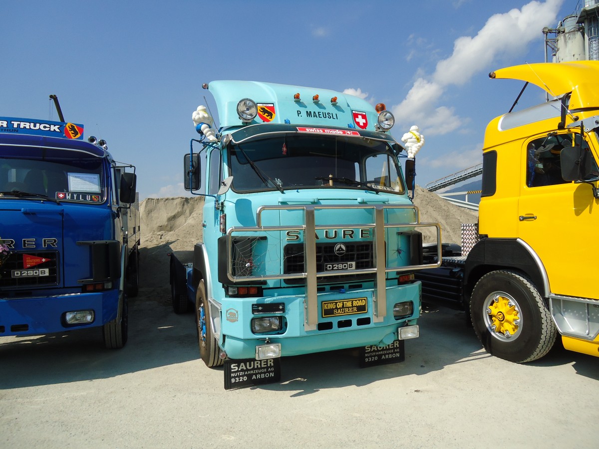 (146'693) - Musli, Spiez - Saurer am 31. August 2013 in Niederbipp, Saurertreffen