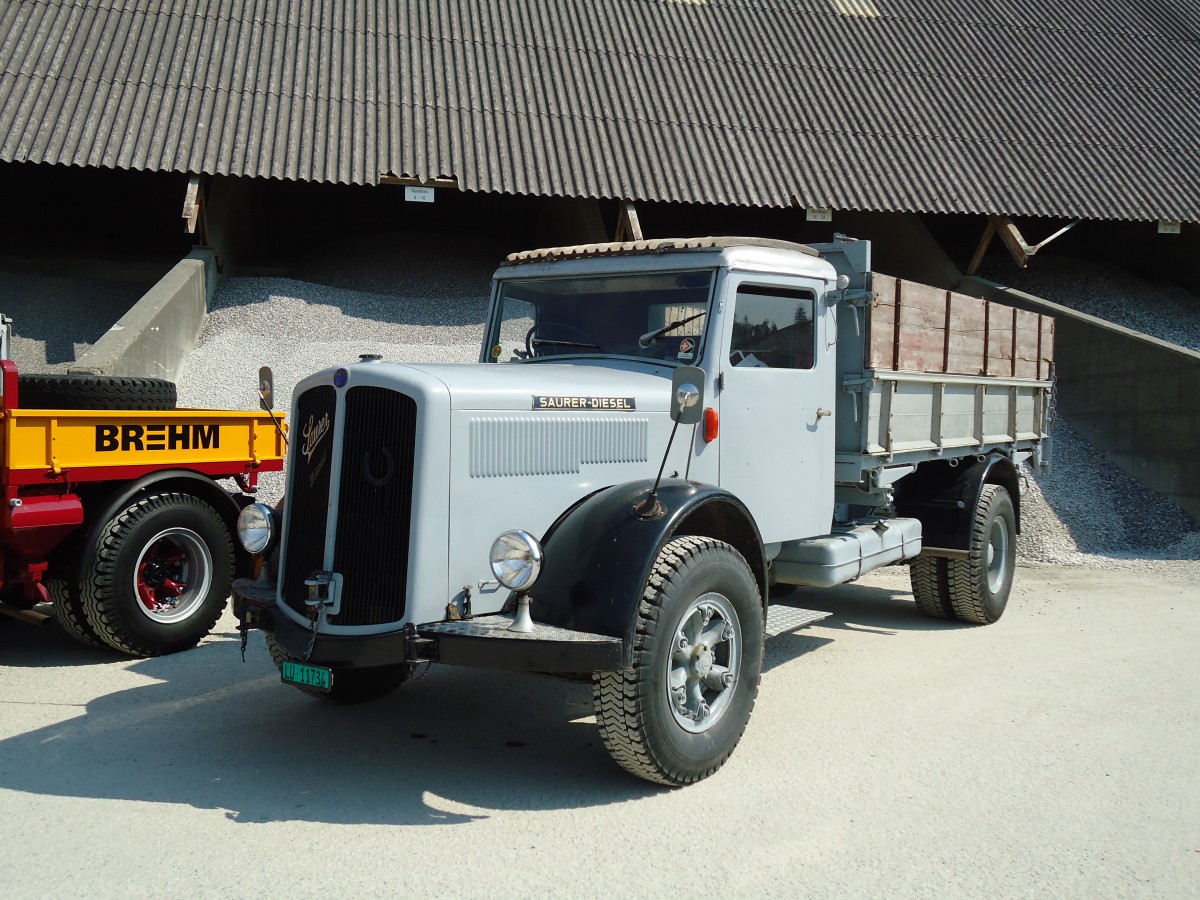 (146'695) - LU 11'734 - Saurer am 31. August 2013 in Niederbipp, Saurertreffen