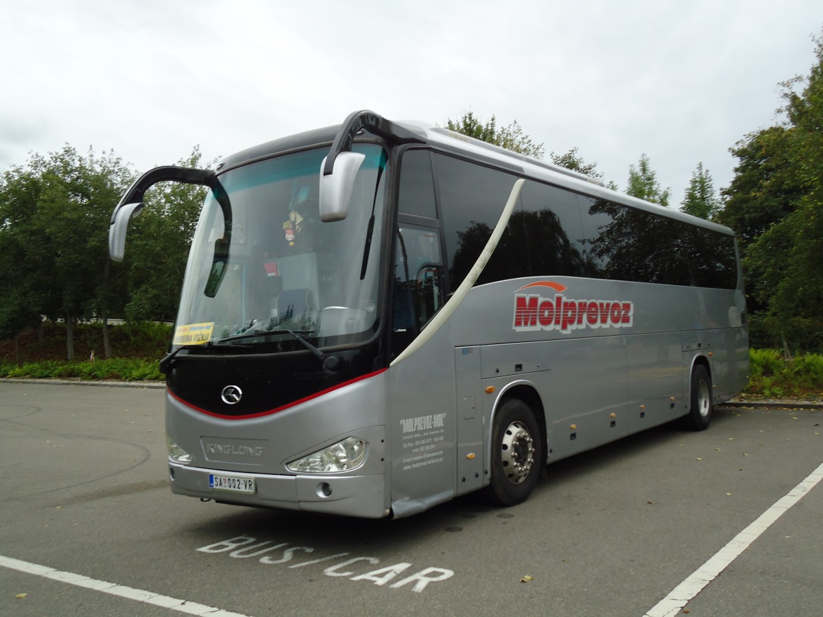 (147'071) - Aus Serbien: Molprevoz, Mol - SA 002-VR - Kinglong am 8. September 2013 in Winterthur, Technorama