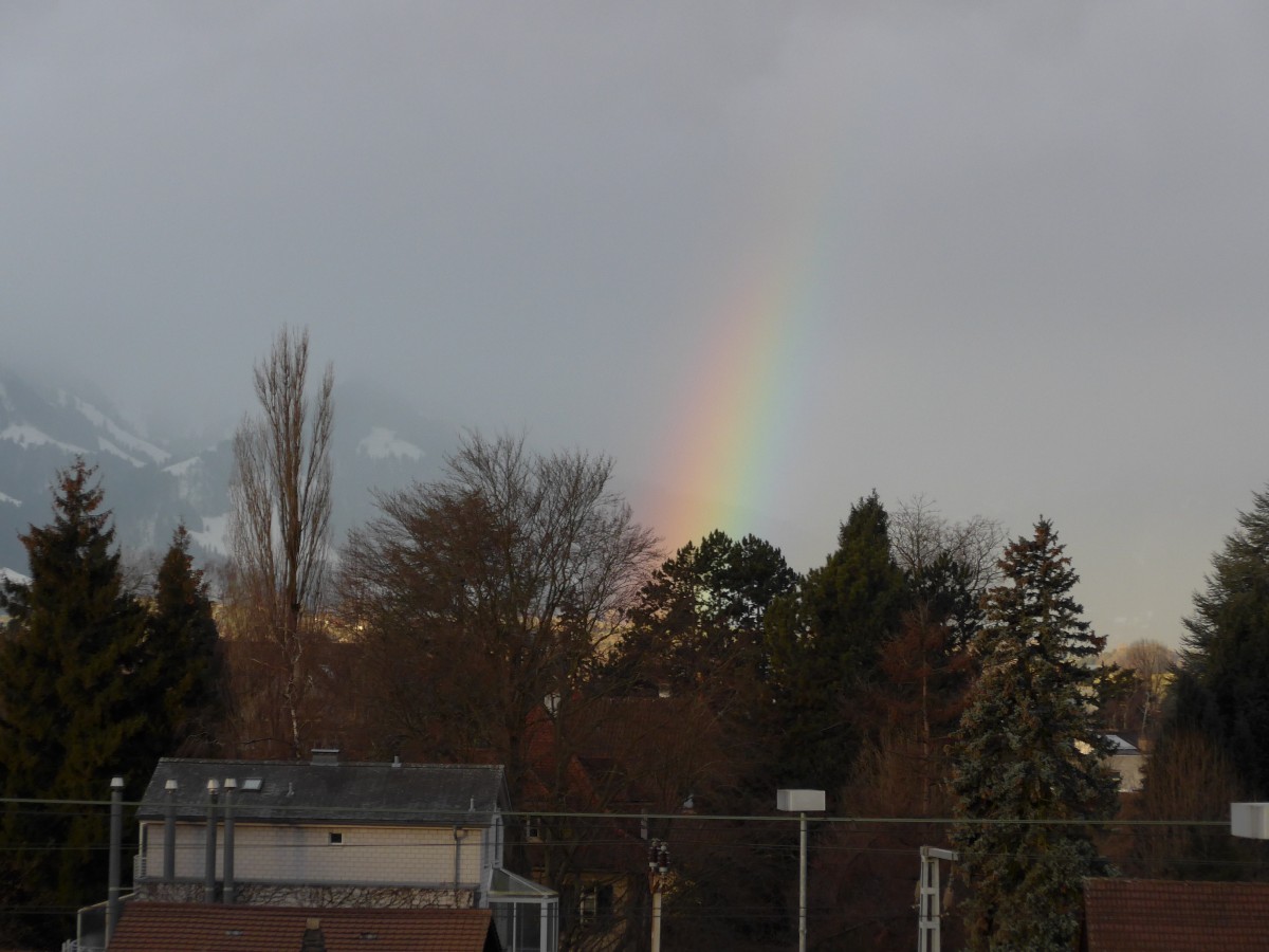 (148'765) - Regen(strich)bogen ber Thun am 7. Februar 2014