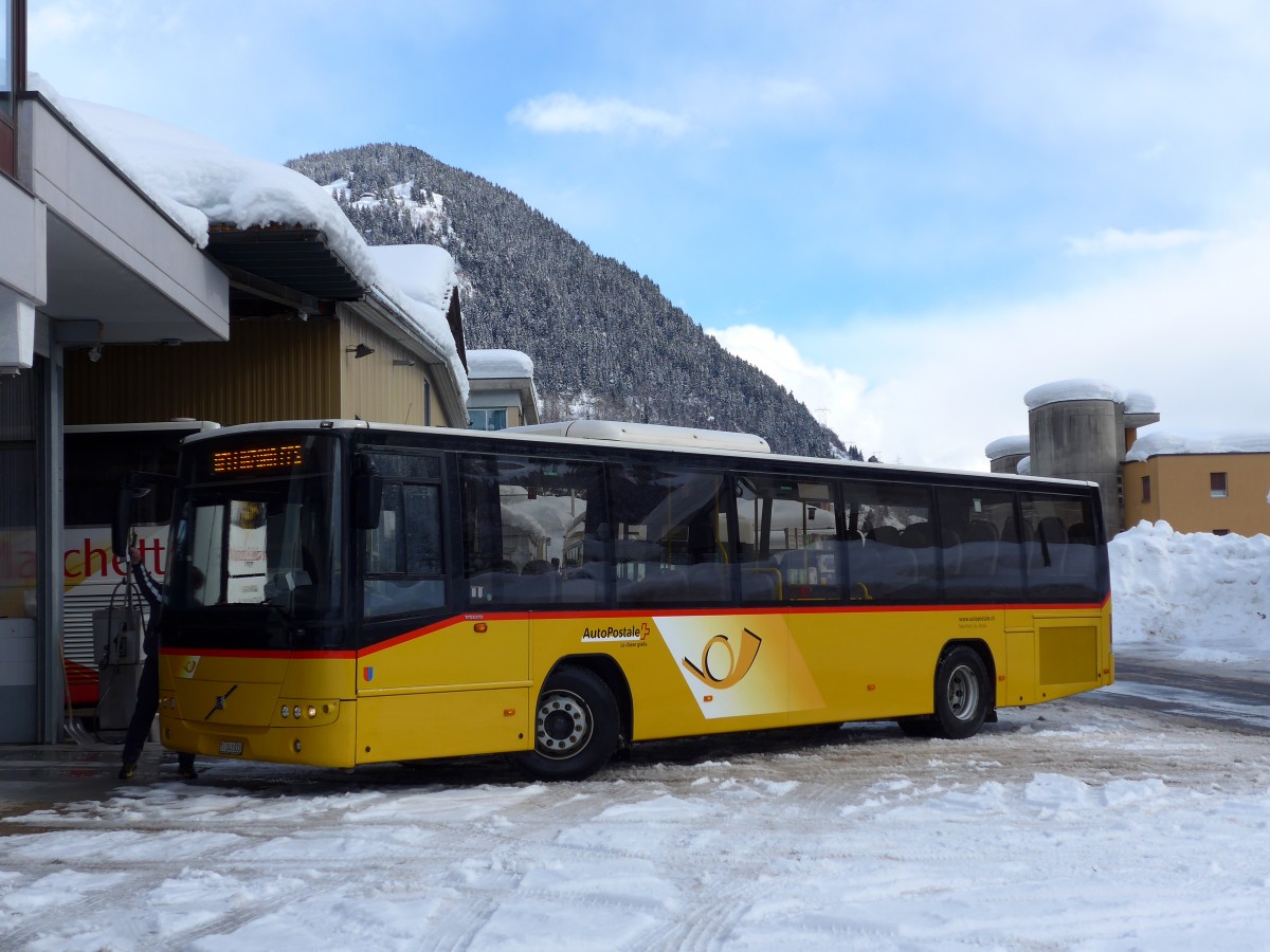 (148'809) - Marchetti, Airolo - TI 241'033 - Volvo am 9. Februar 2014 in Airolo, Garage