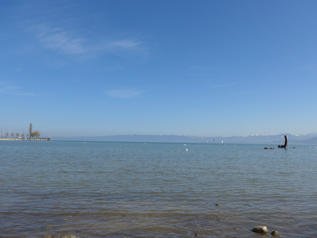 (149'441) - Der Bodensee am 29. Mrz 2014 bei Arbon