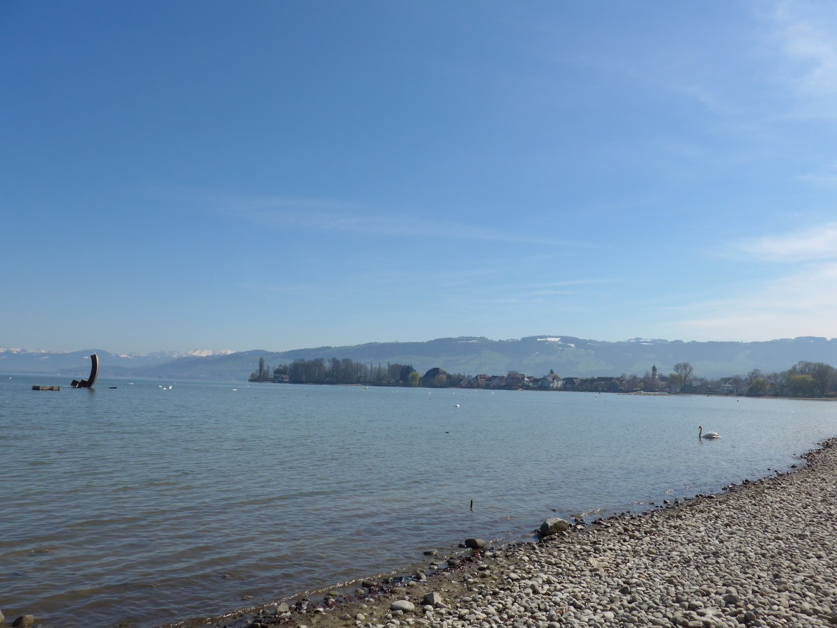(149'442) - Der Bodensee am 29. Mrz 2014 bei Arbon