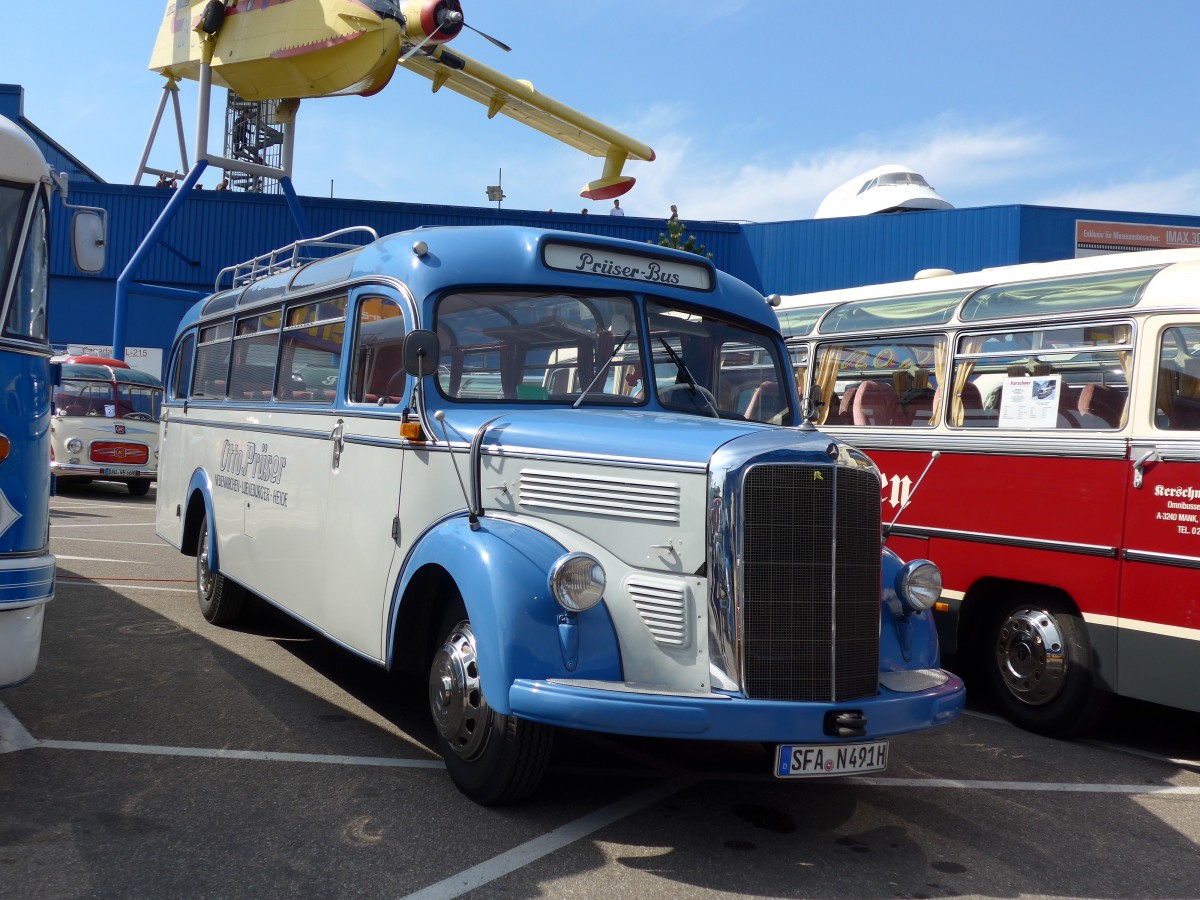 (149'810) - Prser, Neuenkirchen - SFA-N 491H - Mercedes am 25. April 2014 in Sinsheim, Museum