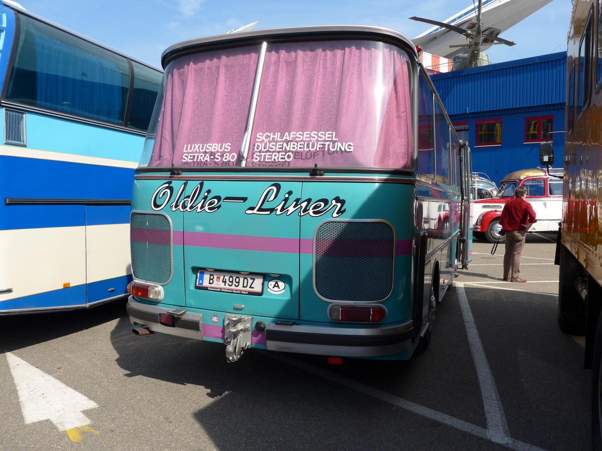 (149'820) - Aus Oesterreich: Wstner, Bezau - B 499 DZ - Setra am 25. April 2014 in Sinsheim, Museum