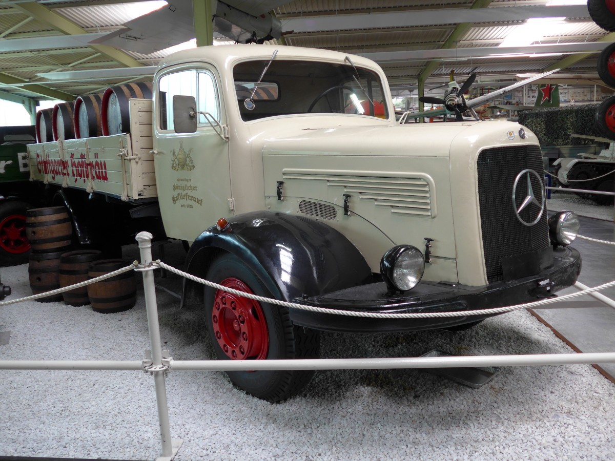 (149'910) - Stuttgarter, Hofbru - Mercedes am 25. April 2014 in Sinsheim, Museum