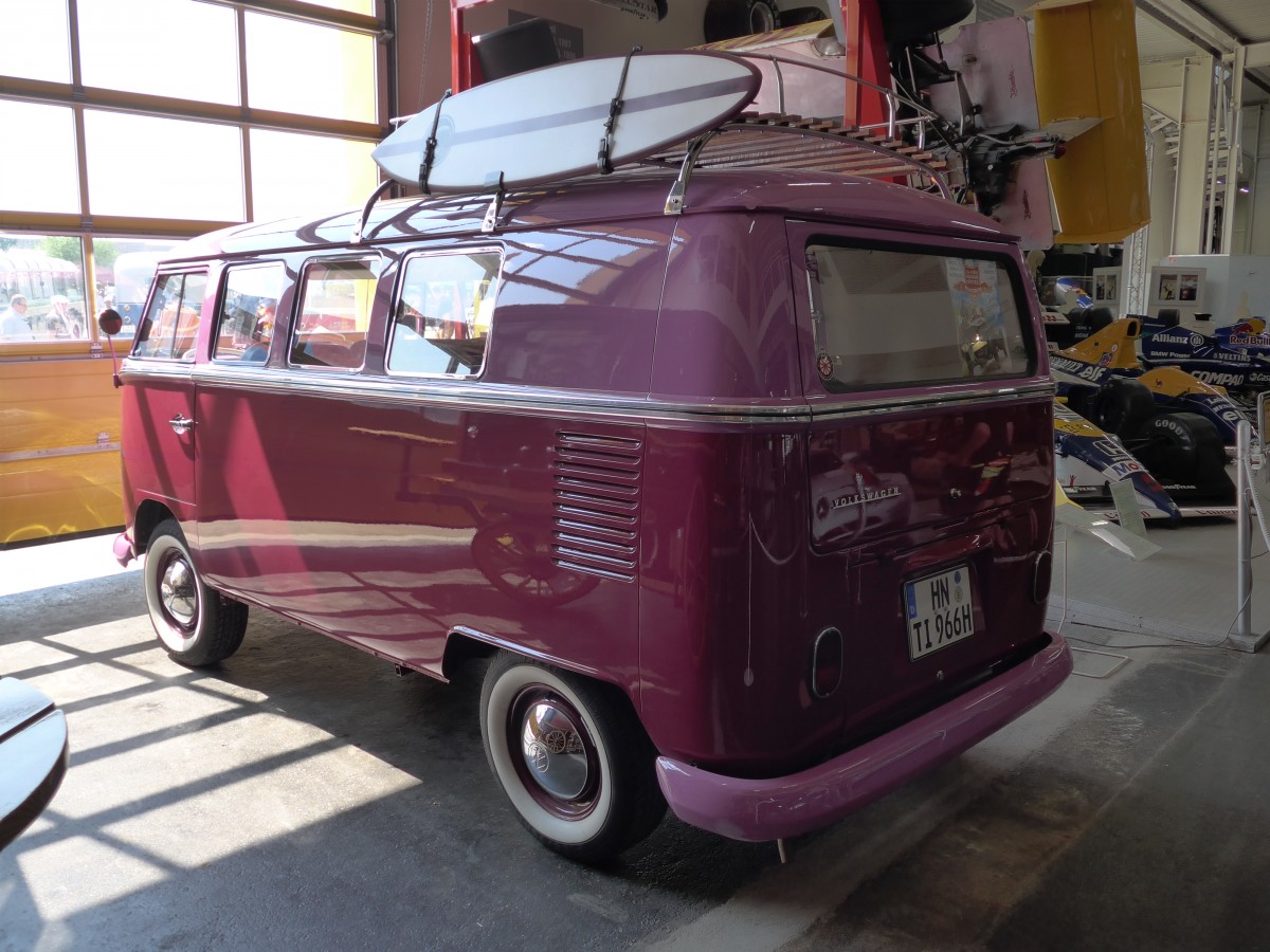 (149'942) - VW-Bus - HN-TI 966H - am 25. April 2014 in Sinsheim, Museum