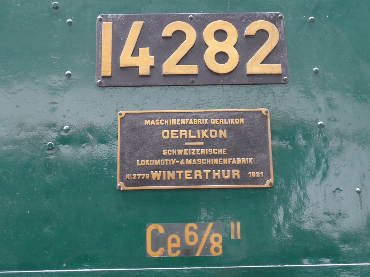 (149'975) - Detailaufnahme am 25. April 2014 in Sinsheim, Museum