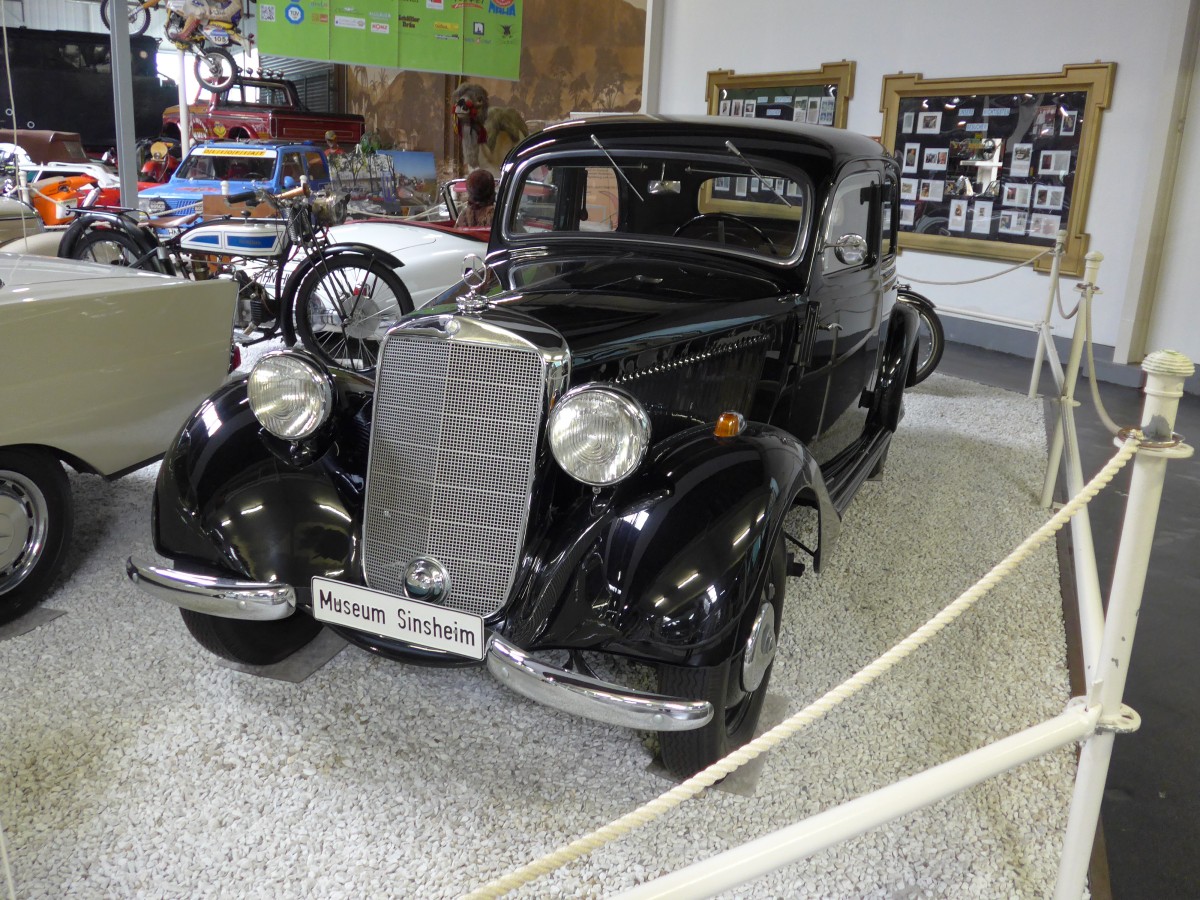 (150'008) - Mercedes am 25. April 2014 in Sinsheim, Museum