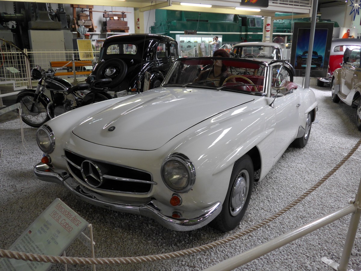 (150'010) - Mercedes am 25. April 2014 in Sinsheim, Museum