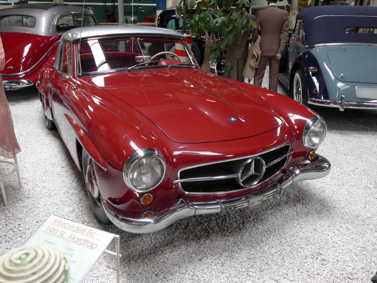 (150'013) - Mercedes am 25. April 2014 in Sinsheim, Museum