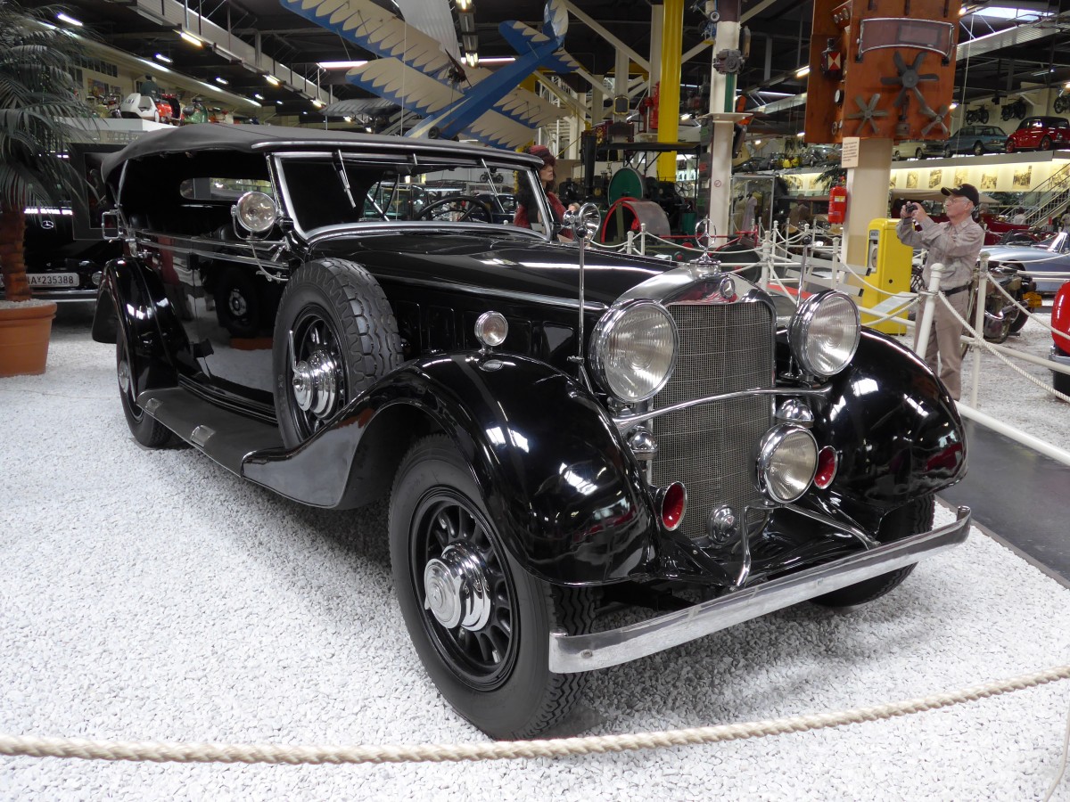 (150'021) - Mercedes am 25. April 2014 in Sinsheim, Museum