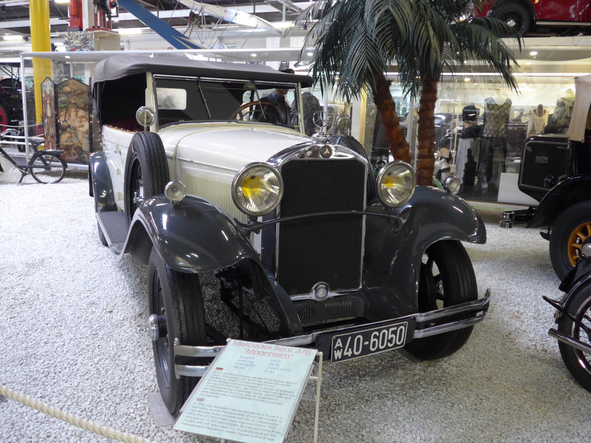 (150'030) - Mercedes - AW 40-6050 - am 25. April 2014 in Sinsheim, Museum