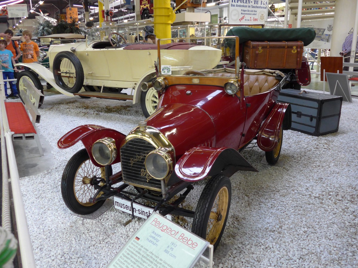 (150'037) - Peugeot Bb am 25. April 2014 in Sinsheim, Museum