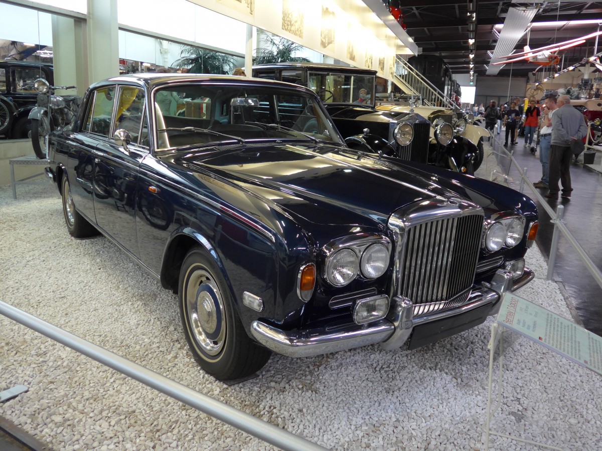 (150'038) - Bentley am 25. April 2014 in Sinsheim, Museum