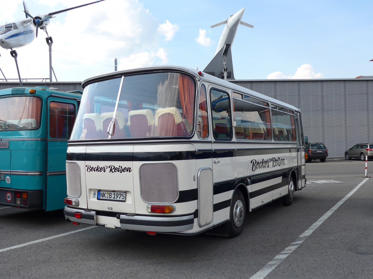 (150'090) - Becker, Spiesen - NK-B 1975 - Setra am 25. April 2014 in Sinsheim, Museum