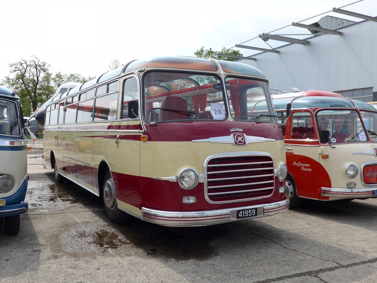 (150'254) - Aus Luxemburg: Weber, Canach - 41'959 - Setra am 26. April 2014 in Speyer, Technik-Museum