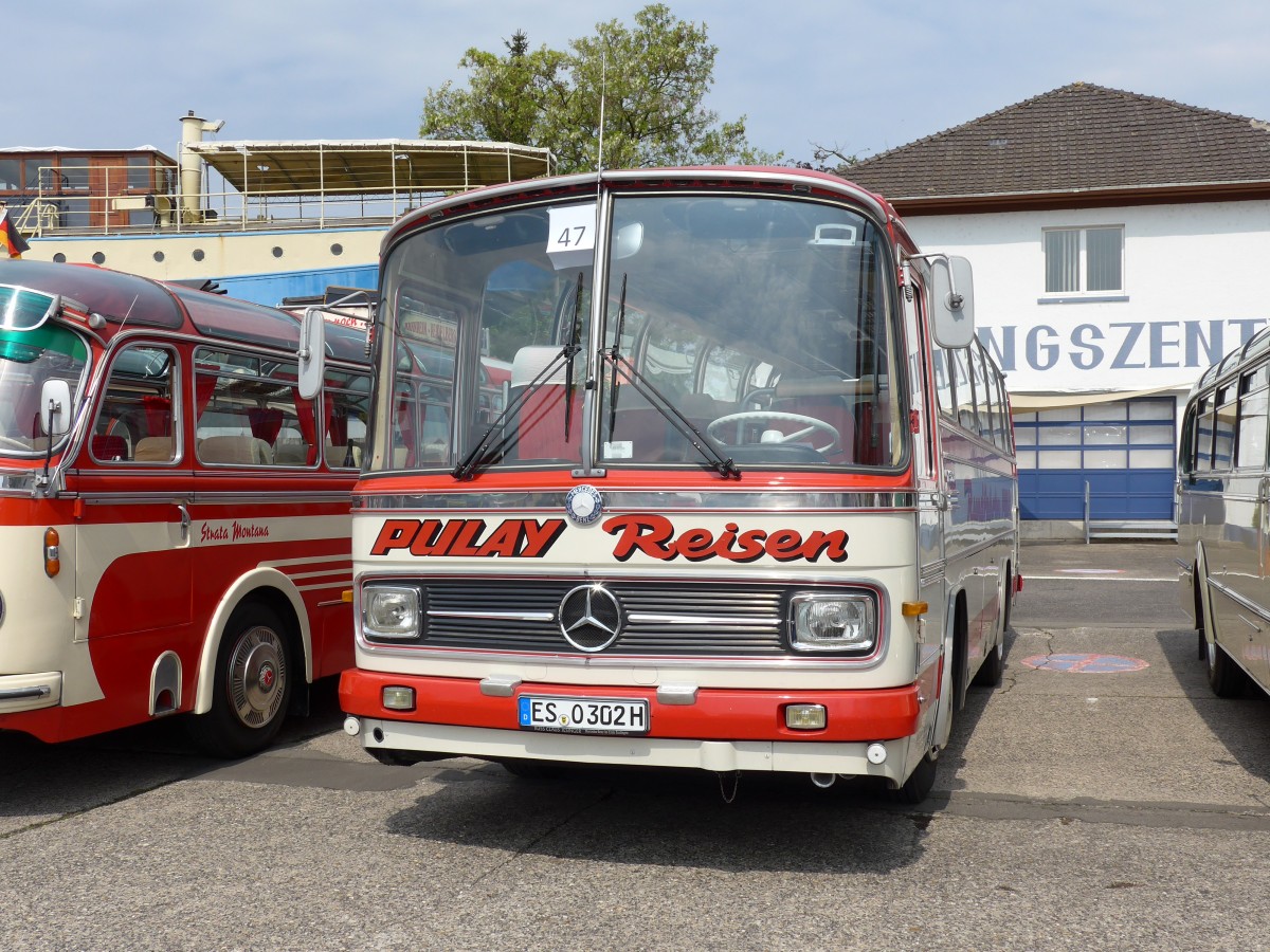 (150'292) - Krech, Aichwald - ES-O 302H - Mercedes (ex Pulay, A-Wien) am 26. April 2014 in Speyer, Technik-Museum