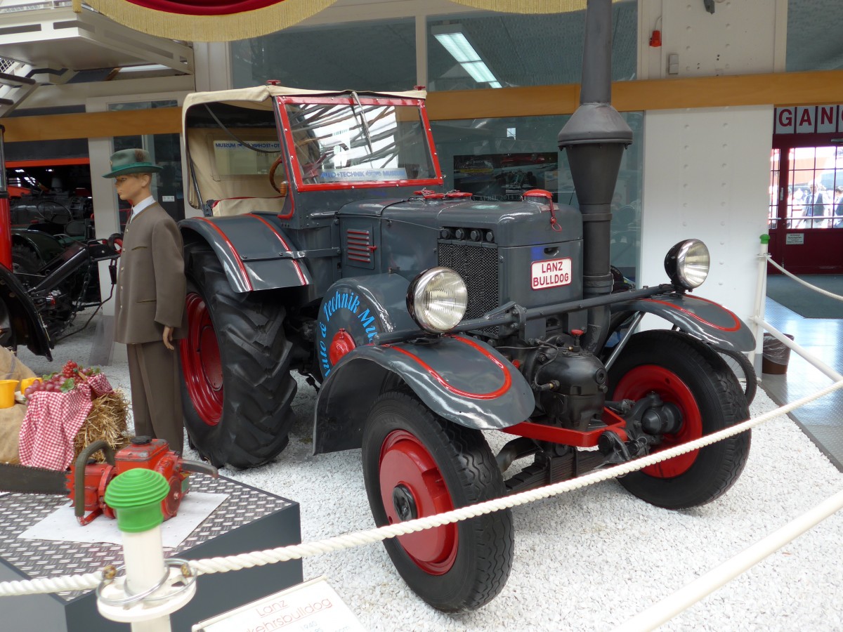(150'369) - Lanz Bulldog am 26. April 2014 in Speyer, Technik-Museum