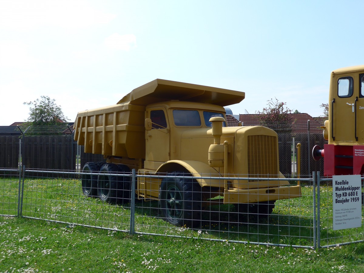 (150'386) - Kaelble am 26. April 2014 in Speyer, Technik-Museum