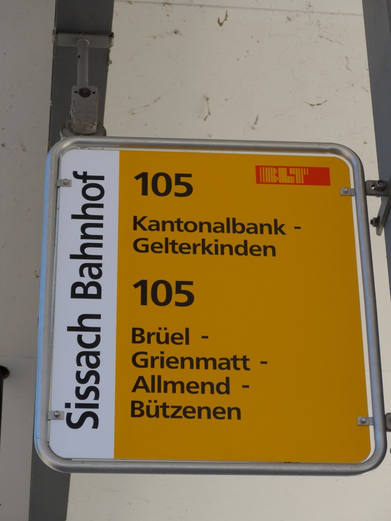 (150'709) - BLT-Haltestelle - Sissach, Bahnhof - am 18. Mai 2014