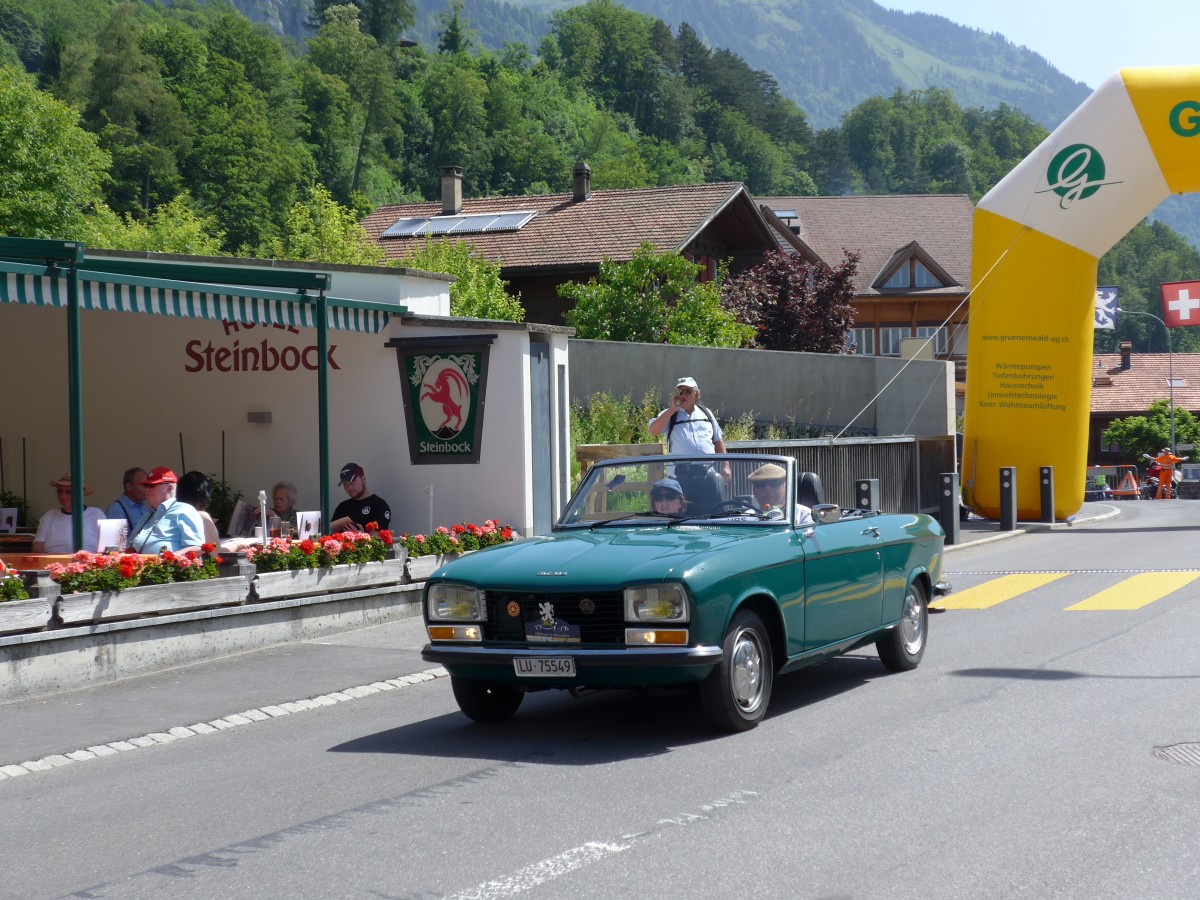 (151'237) - Peugeot - LU 75'549 - am 8. Juni 2014 in Brienz, OiO