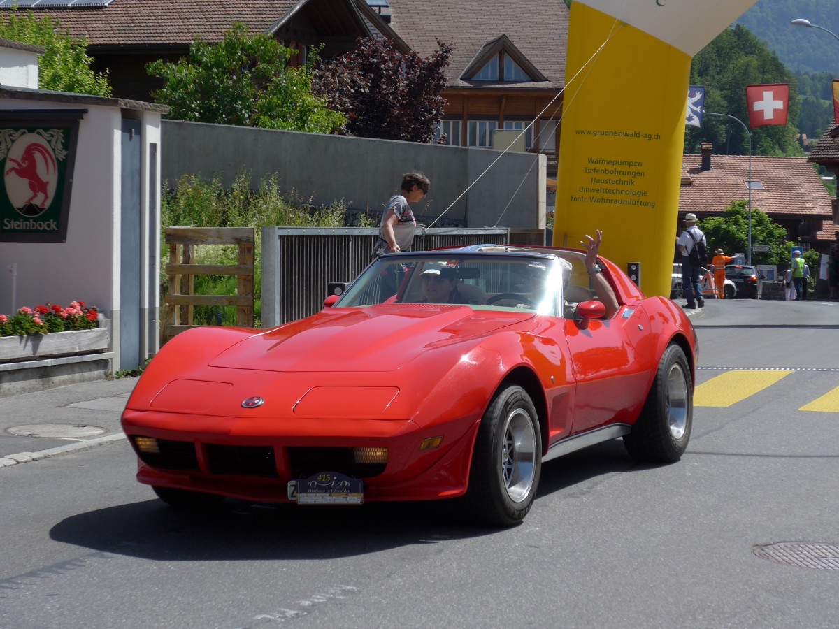 (151'253) - Chevrolet von 1974 am 8. Juni 2014 in Brienz, OiO