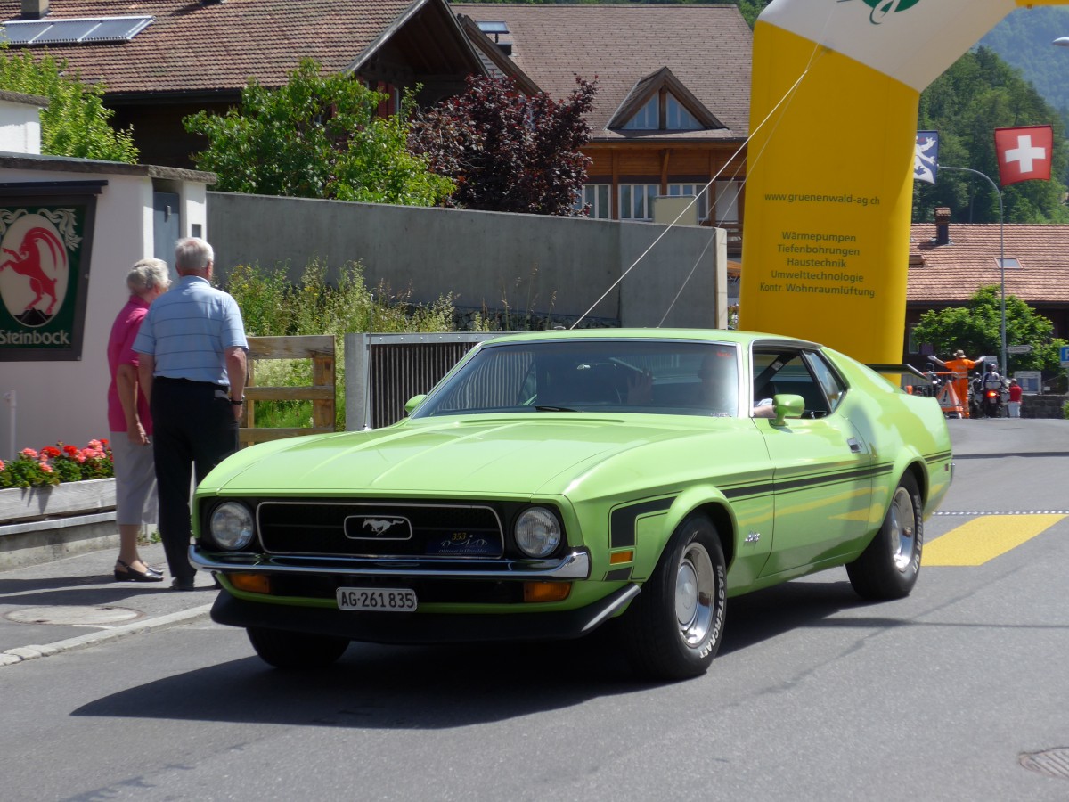 (151'266) - Ford - AG 261'835 - am 8. Juni 2014 in Brienz, OiO