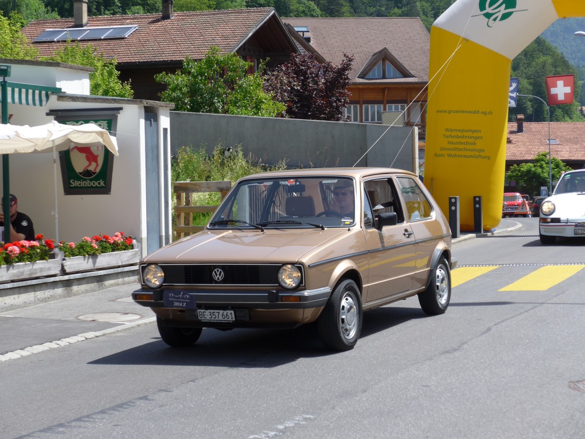 (151'310) - Volkswagen - BE 357'661 - am 8. Juni 2014 in Brienz, OiO