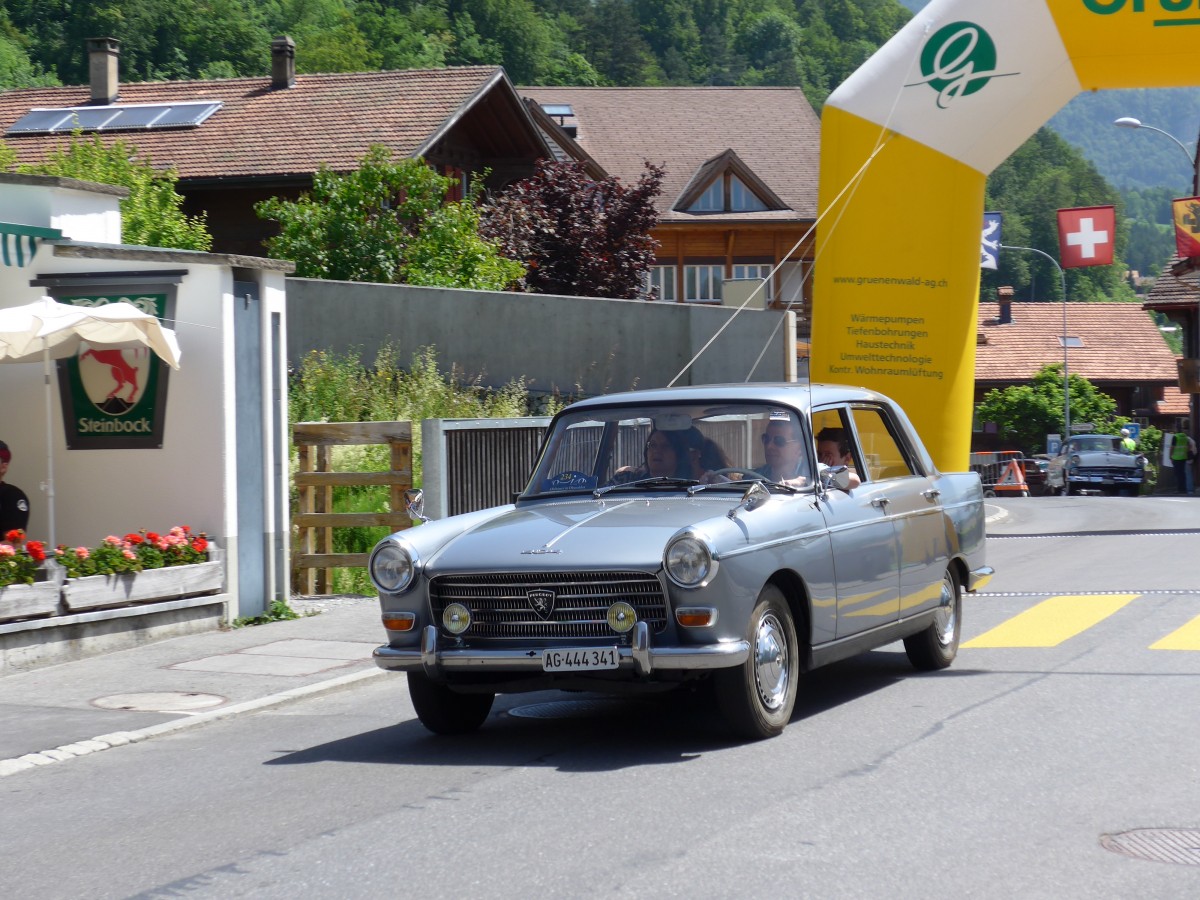 (151'312) - Peugeot - AG 444'341 - am 8. Juni 2014 in Brienz, OiO