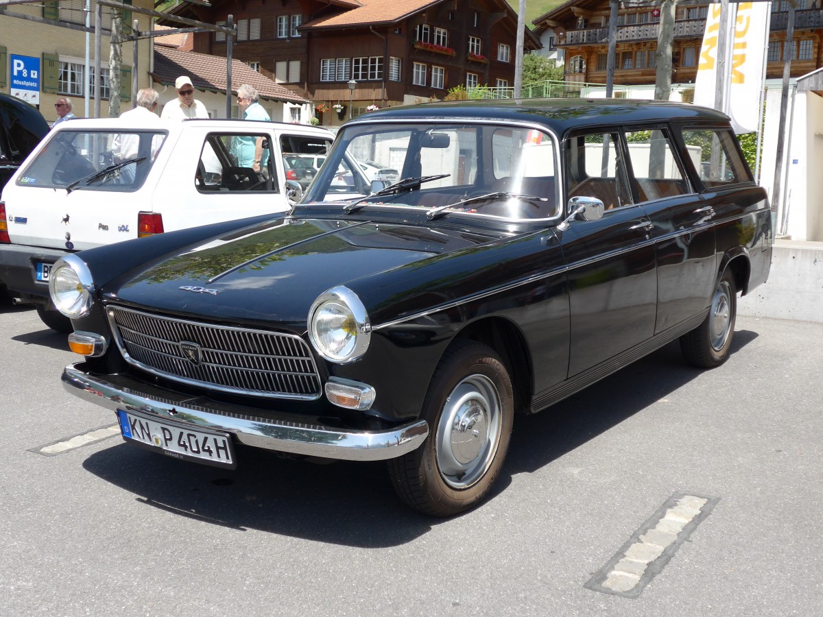 (151'391) - Peugeot - KN-P 404H - am 8. Juni 2014 in Brienz, OiO