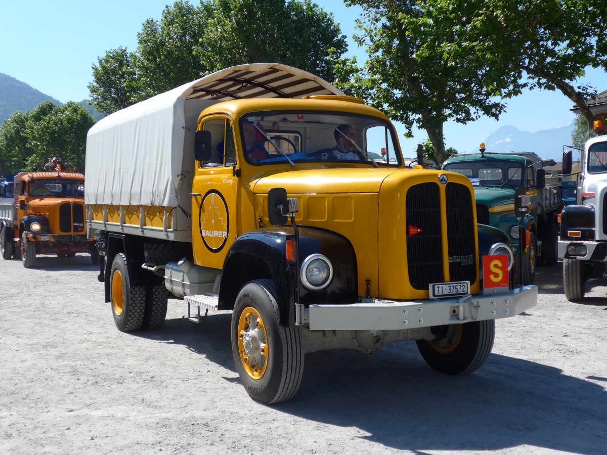 (151'632) - TI 37'572 - Saurer am 21. Juni 2014 in Aigle, Saurertreffen