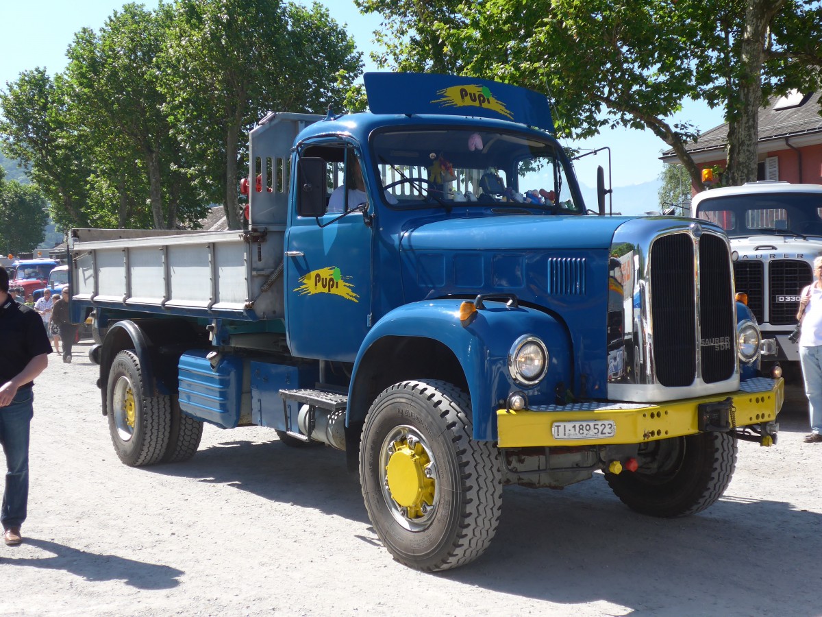 (151'634) - Pupi - TI 189'523 - Saurer am 21. Juni 2014 in Aigle, Saurertreffen