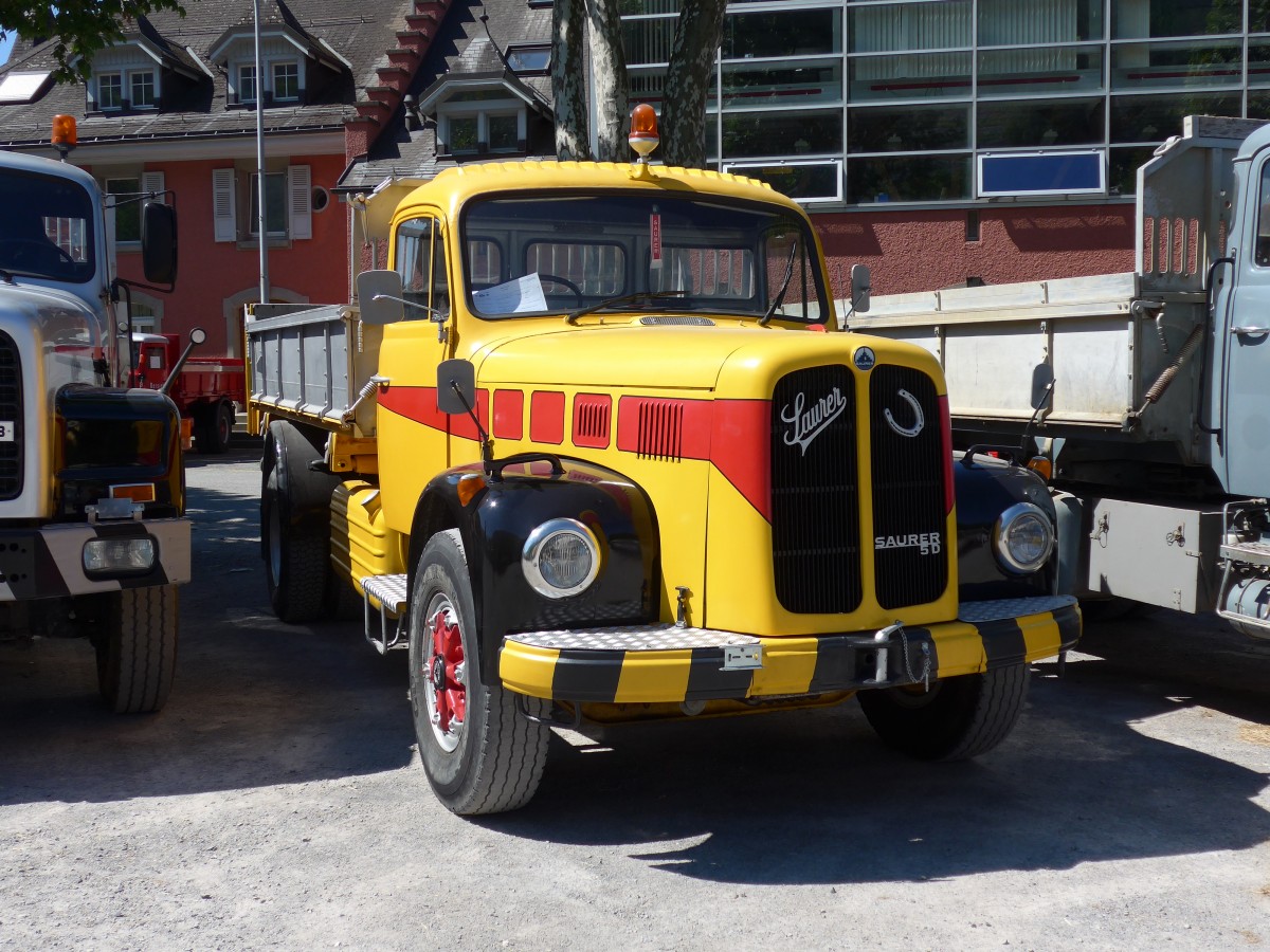 (151'666) - Saurer am 21. Juni 2014 in Aigle, Saurertreffen