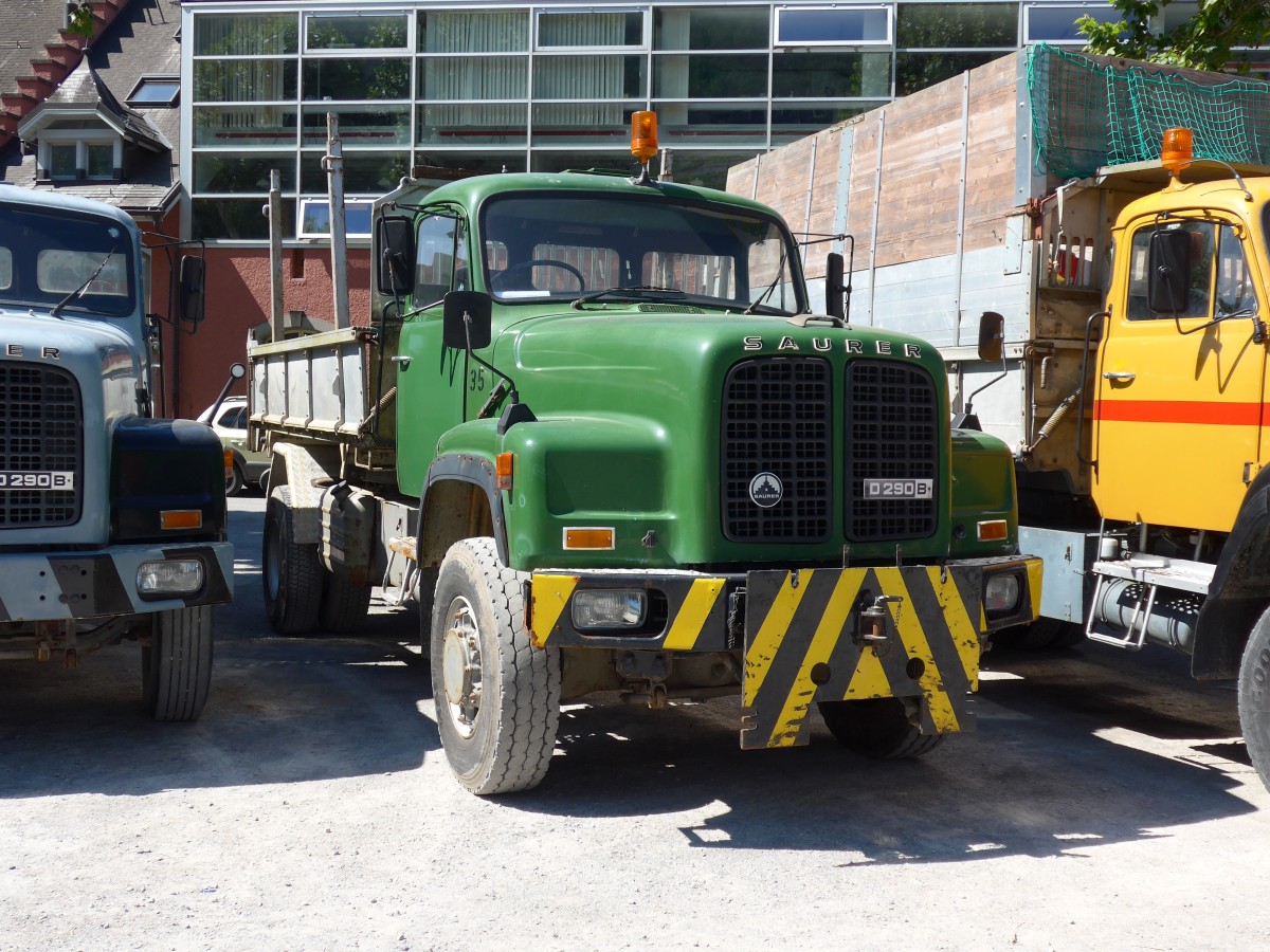 (151'668) - Nr. 35 - Saurer am 21. Juni 2014 in Aigle, Saurertreffen