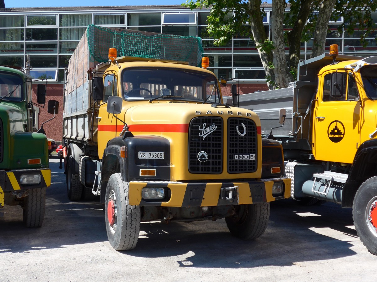 (151'669) - VS 36'305 - Saurer am 21. Juni 2014 in Aigle, Saurertreffen