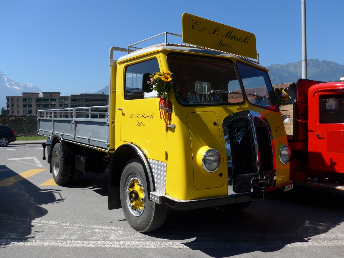 (151'697) - Musli, Spiez - BE 178'405 - Saurer am 21. Juni 2014 in Aigle, Saurertreffen