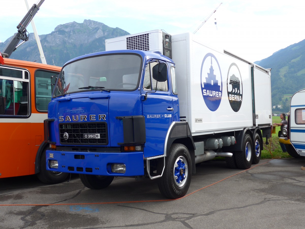 (151'903) - Saurer-Club - Saurer am 28. Juni 2014 in Interlaken, Flugplatz