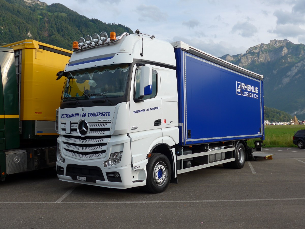 (151'970) - Rutschmann, Schaffhausen - Nr. 73'542/SH 46'120 - Mercedes am 28. Juni 2014 in Interlaken, Flugplatz
