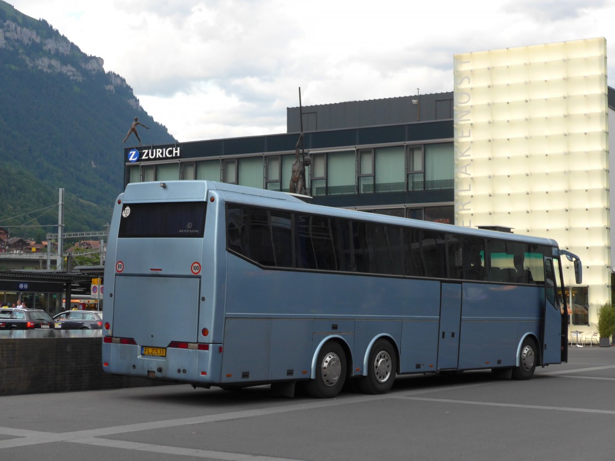 (151'986) - Aus Ungarn: ??? - FLZ-530 - Bova am 28. Juni 2014 beim Bahnhof Interlaken Ost