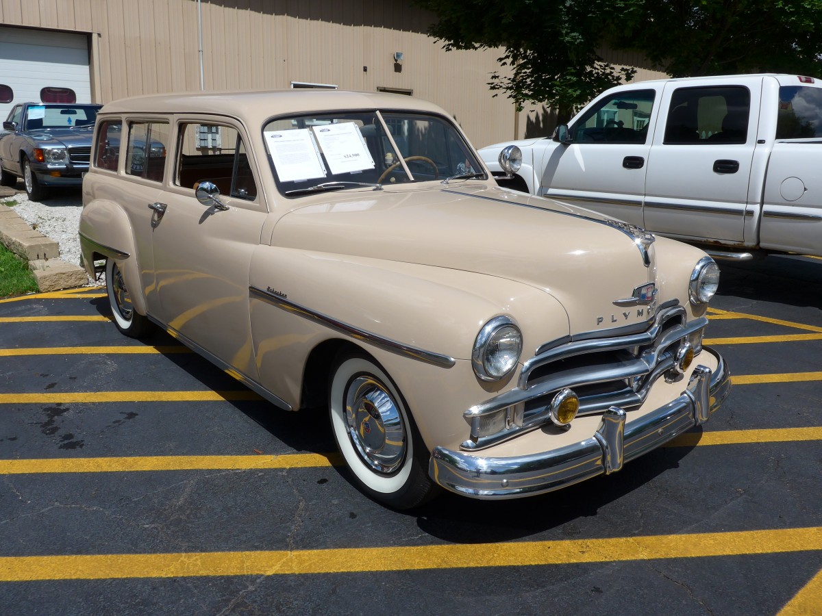 (152'254) - Plymouth am 9. Juli 2014 in Volo, Auto Museum