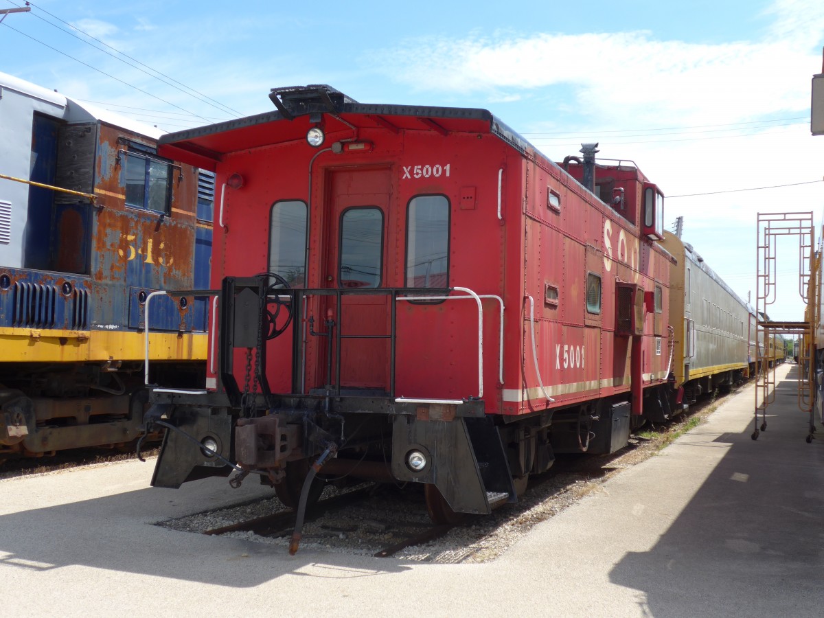 (152'523) - MILW - Nr. X 5001 - am 11. Juli 2014 in Union, Railway Museum