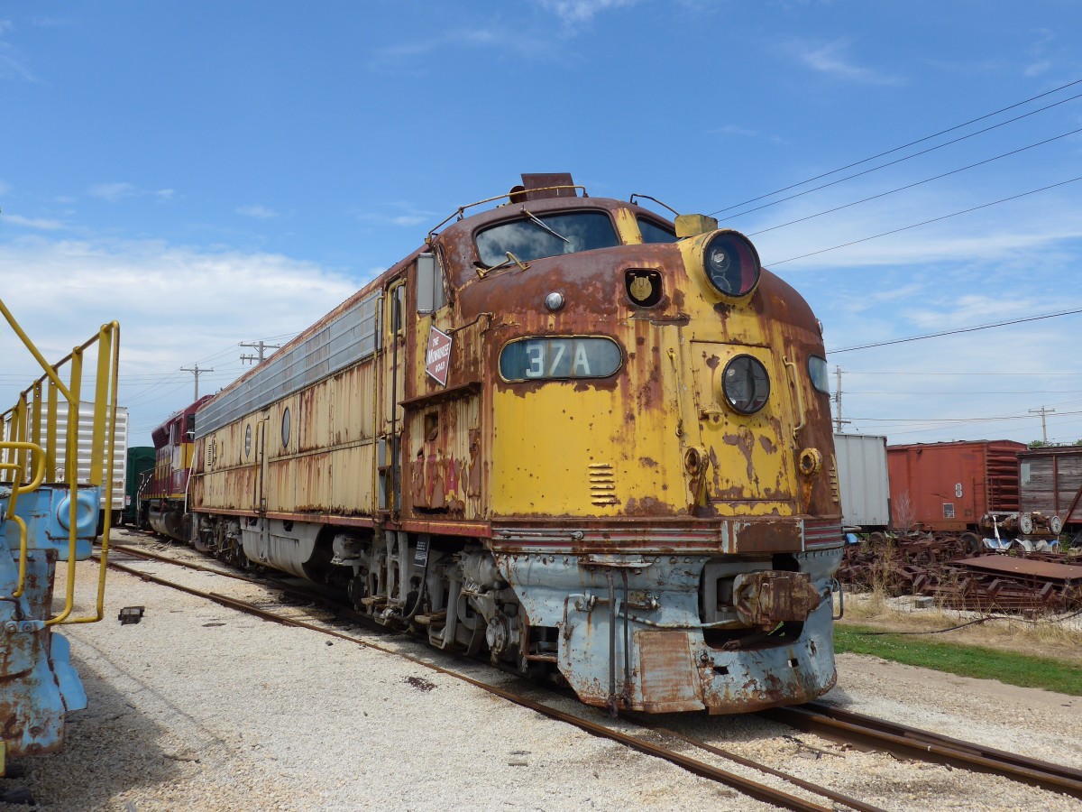 (152'581) - The Milwaukee Road - Nr. 37 A - am 11. Juli 2014 in Union, Railway Museum