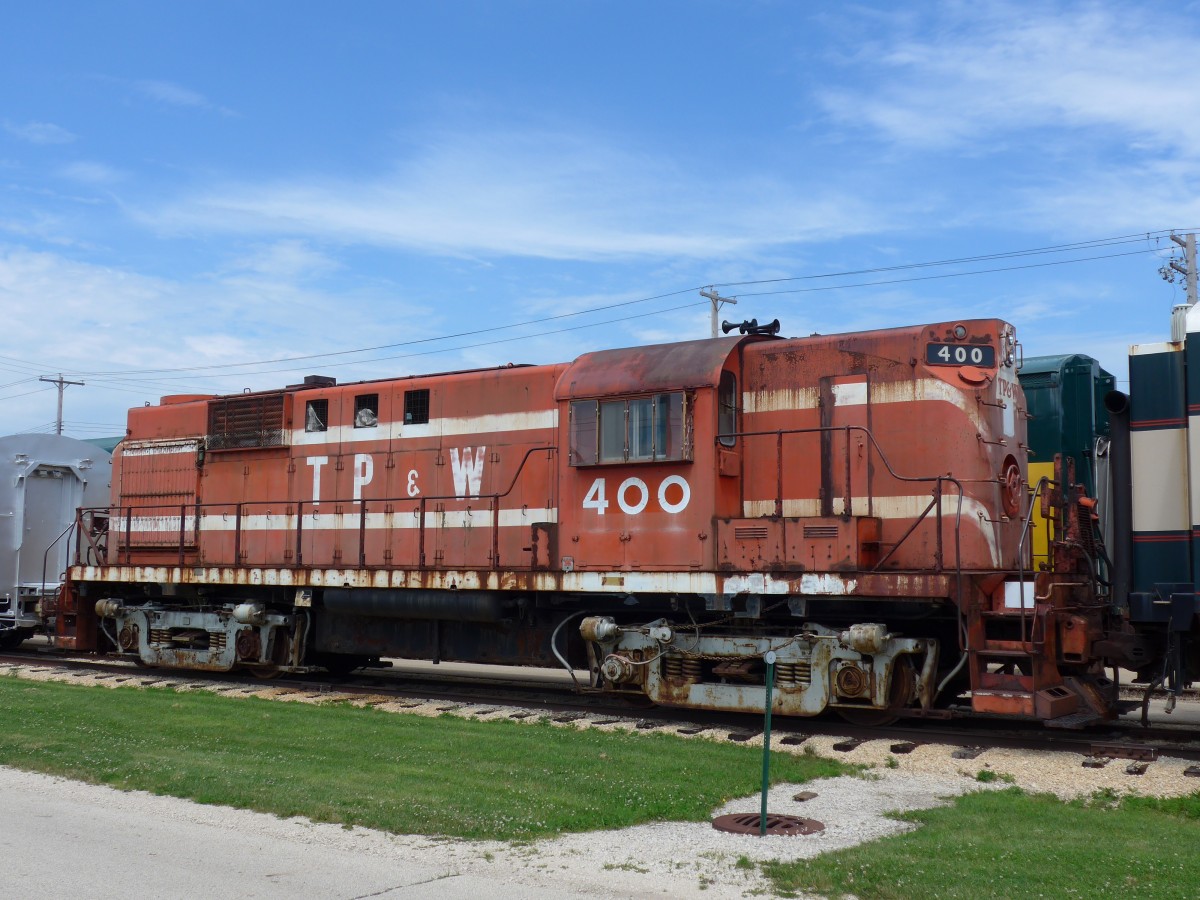 (152'583) - TP&W - Nr. 400 - am 11. Juli 2014 in Union, Railway Museum