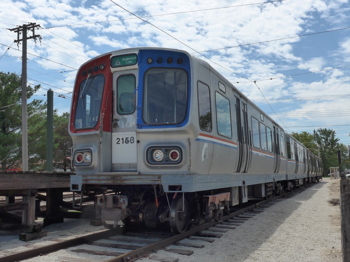 (152'589) - CTA Chicago - Nr. 2156 - am 11. Juli 2014 in Union, Railway Museum
