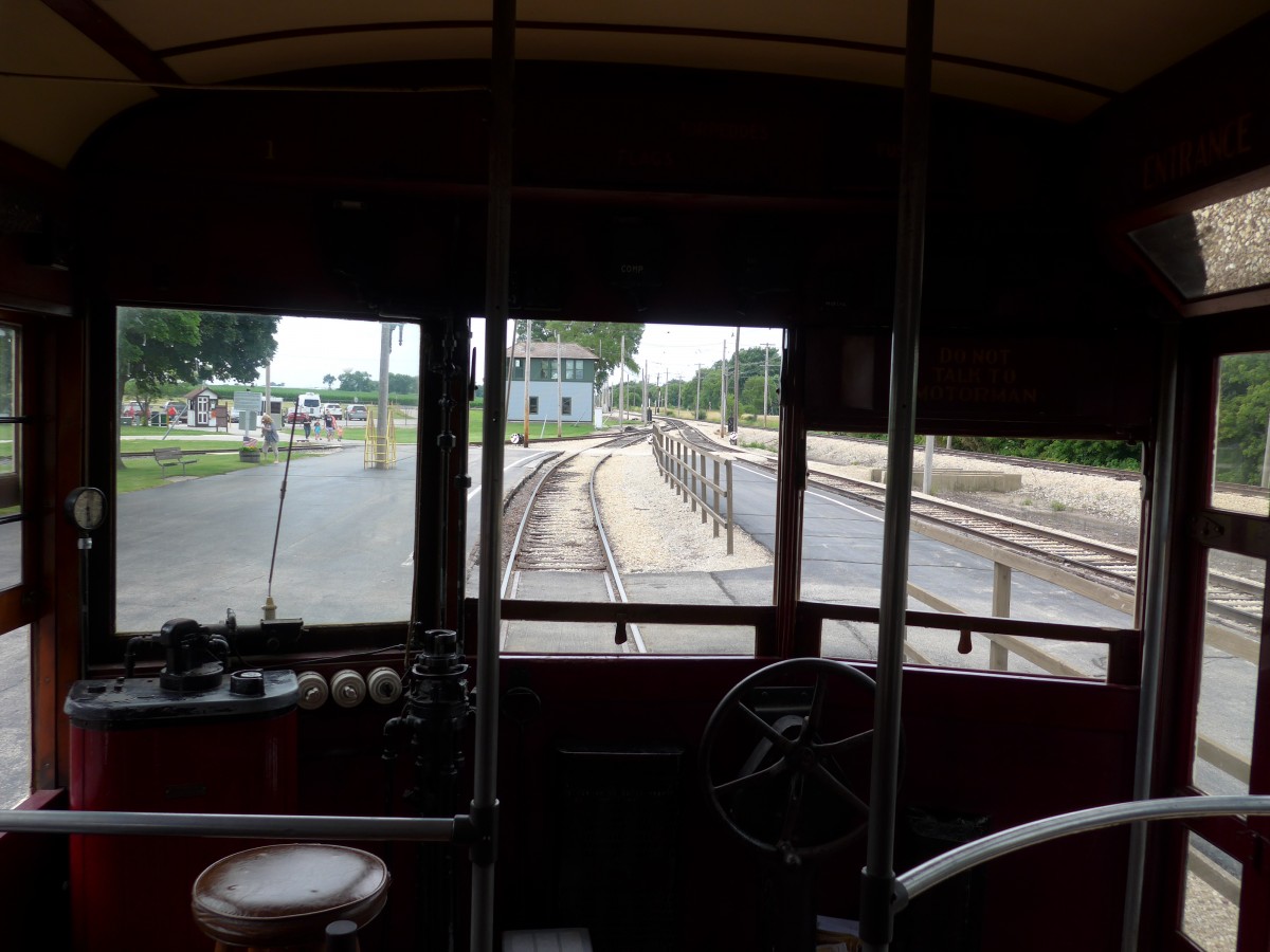 (152'603) - Illinois Terminal - Nr. 415 - am 11. Juli 2014 in Union, Railway Museum (Innenaufnahme)