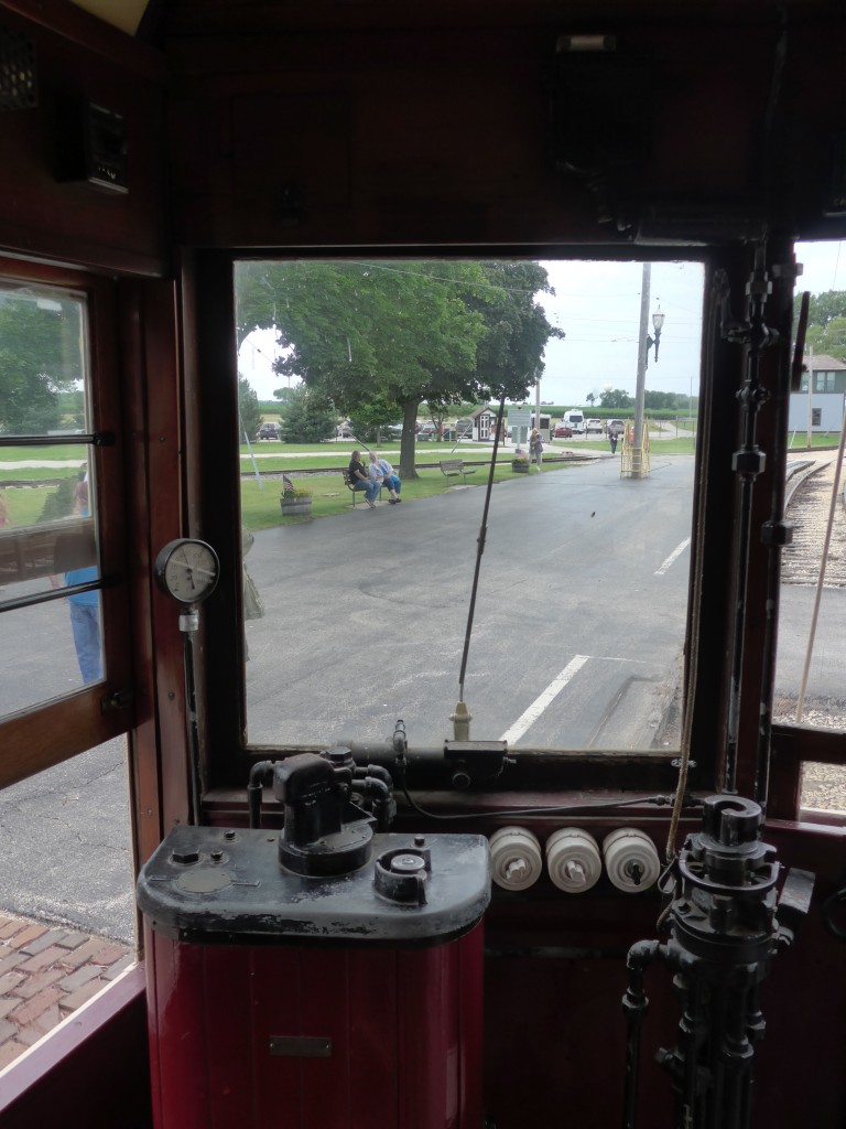 (152'604) - Illinois Terminal - Nr. 415 - am 11. Juli 2014 in Union, Railway Museum (Innenaufnahme)