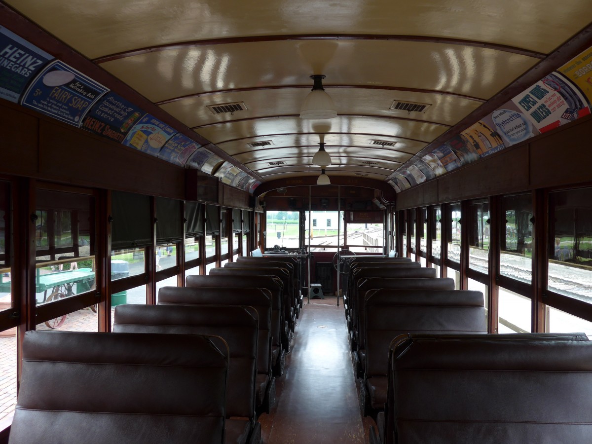 (152'606) - Illinois Terminal - Nr. 415 - am 11. Juli 2014 in Union, Railway Museum (Innenaufnahme)